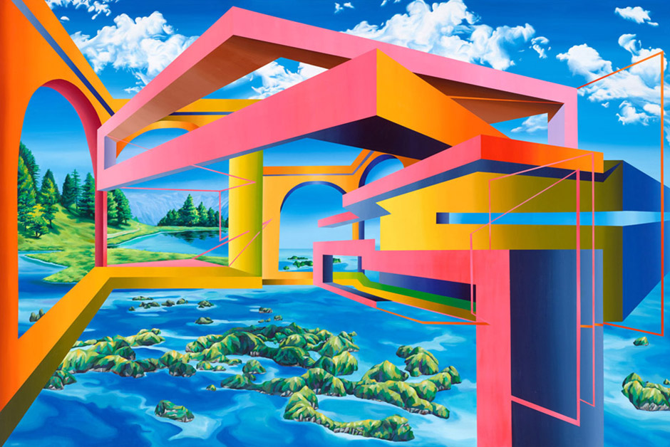 2016_deine_sicht_mein_gefühl_your_vision_my_emotion_190x270cm_acryl_papiercollage_auf_leinwand